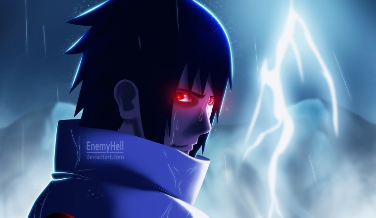 Саске Учиха арт 4к