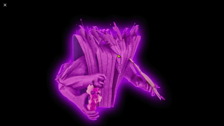 Наруто неоновый арт