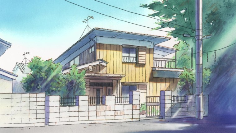 Здания из аниме