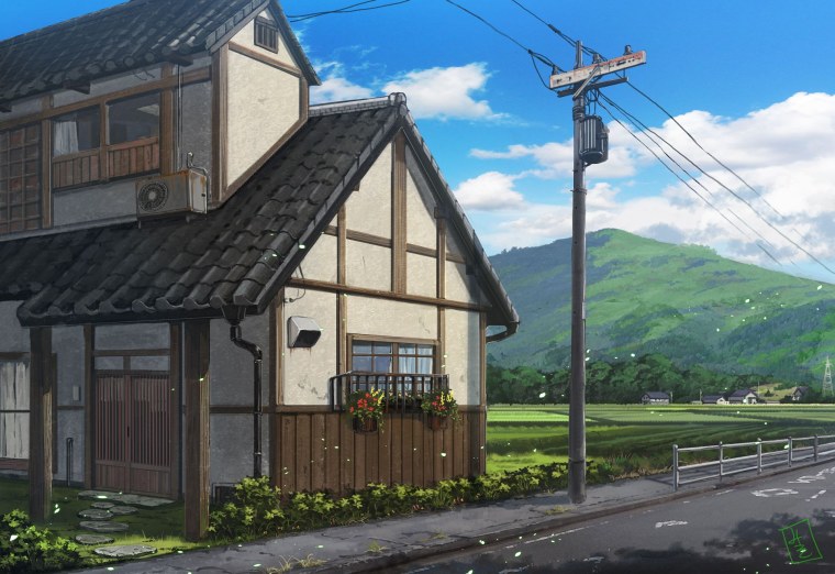 Аниме домик