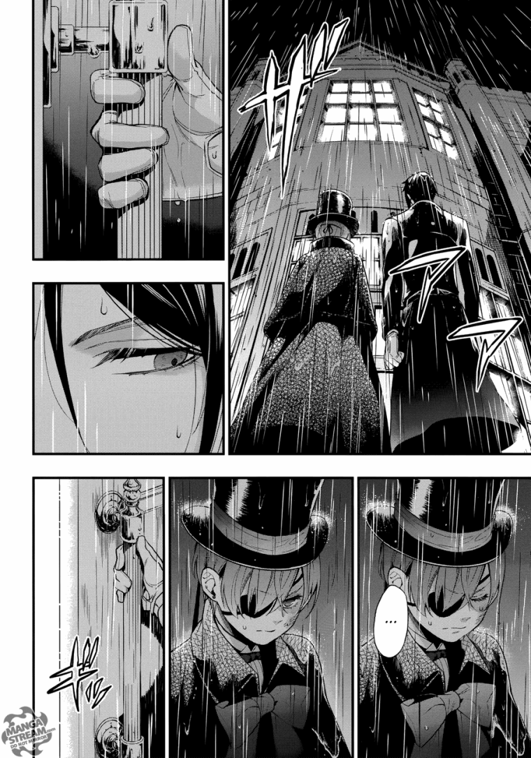 Страницы из манги темный дворецкий