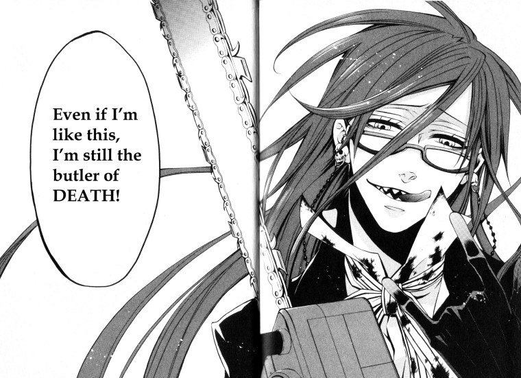 Тёмный дворецкий Манга Грелль