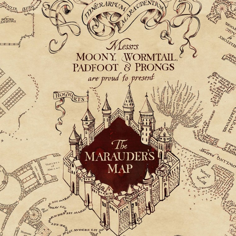 Marauders Map Snape