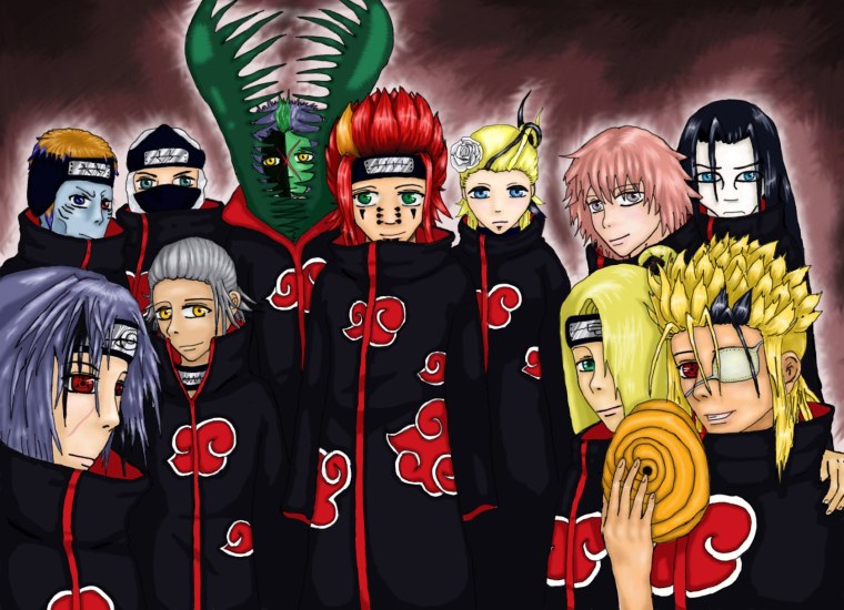 Чиби из Наруто Акацуки