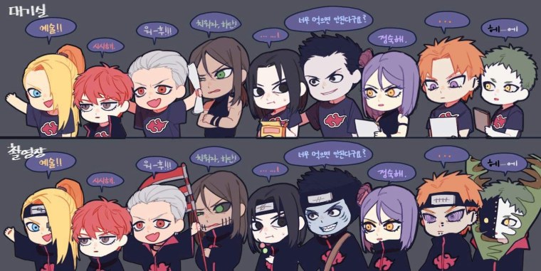 Раскраски аниме Наруто Итачи