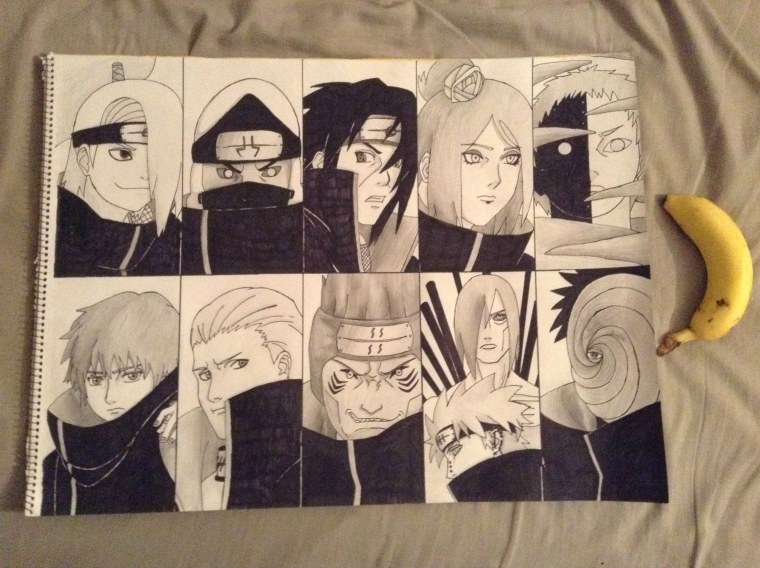 Рисунки Акацуки