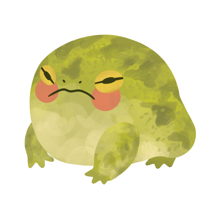 Goblincore лягушки