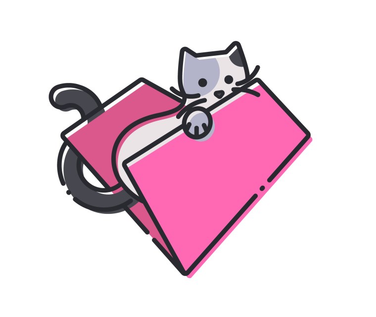 Значок для папки кошка