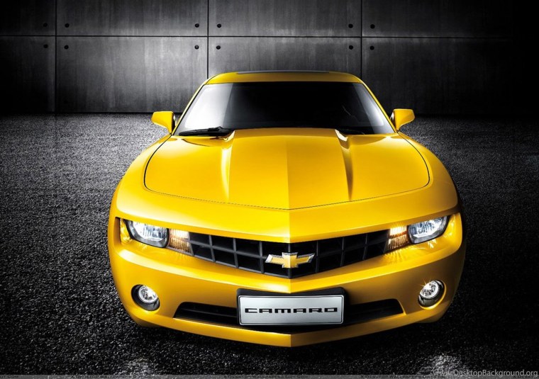 Шевроле Камаро желтая