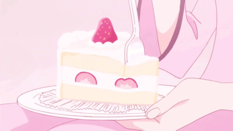 Аниме торт Эстетика