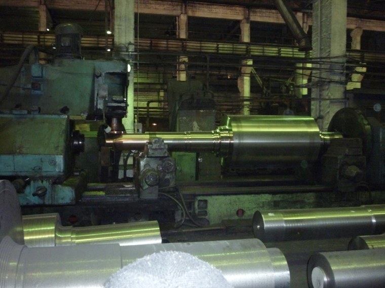 Бандаж валка алюминиевый станок