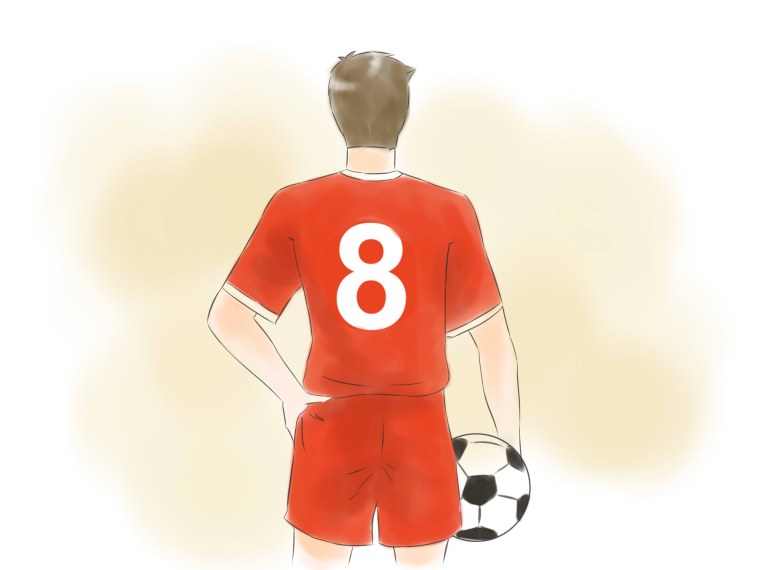 Футболисты со спины