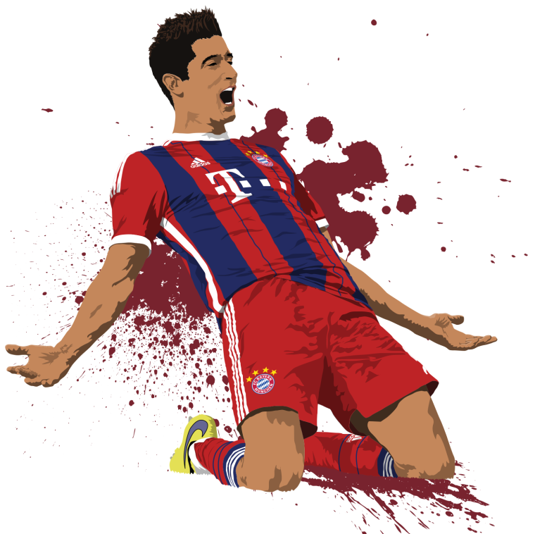 Robert Lewandowski 2020 Art