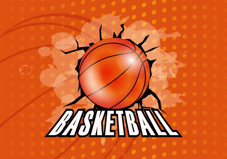 Баннер спортивный баскетбол