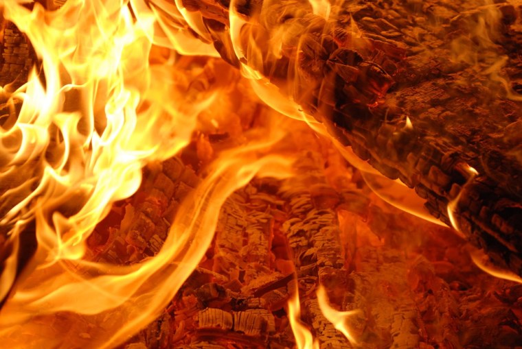 Огонь живопись