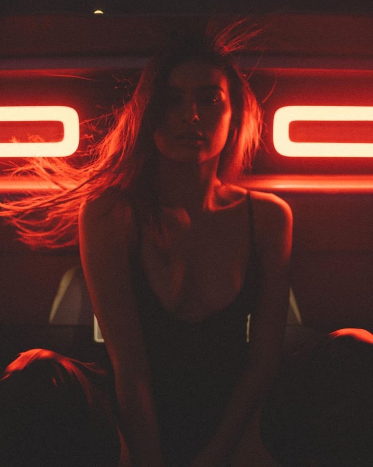 Фотосессия с цветными фильтрами