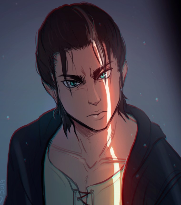 Глаза Эрена атака титанов 4 сезон