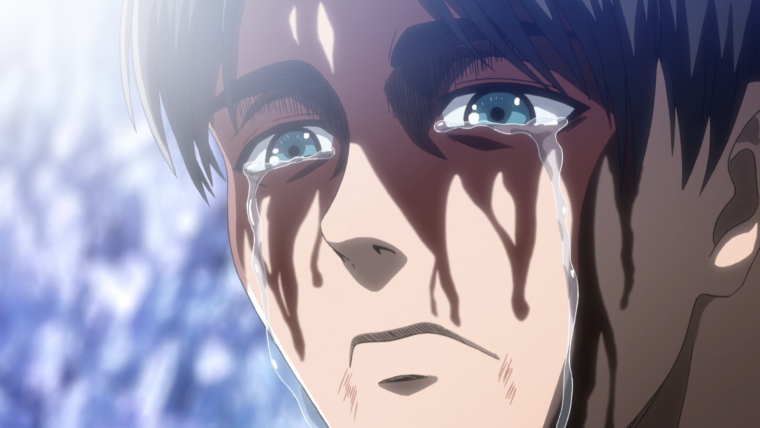 Атака титанов Эрен плачет