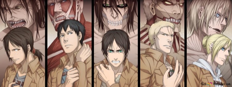 Аниме атака титанов Гриша Йегер