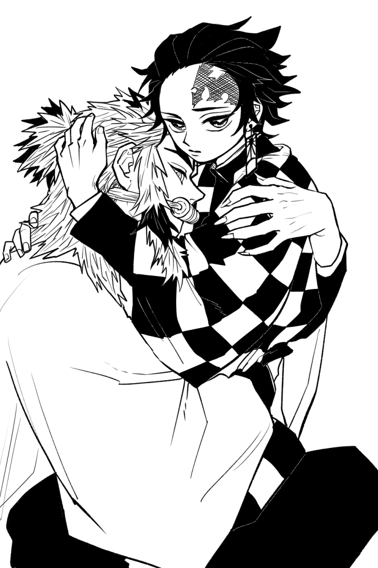 Ренгоку и Танджиро