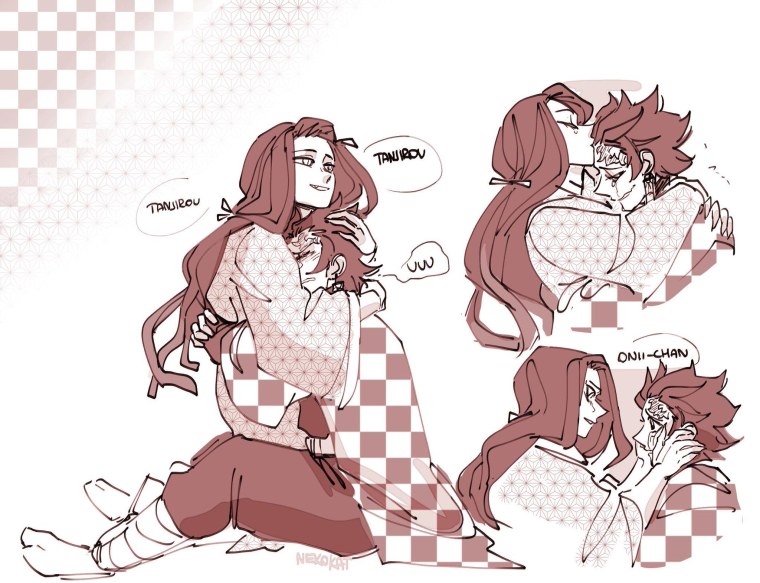 Незуко и Танджиро любовь