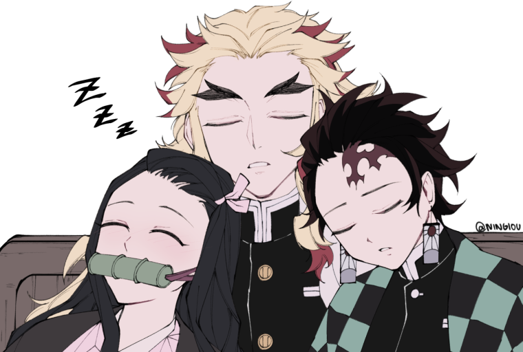 Ренгоку и Танджиро