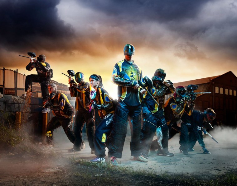 Пейнтбол баннер