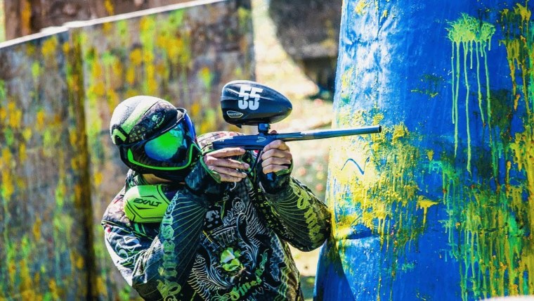 Пейнтбол фон для фотошопа