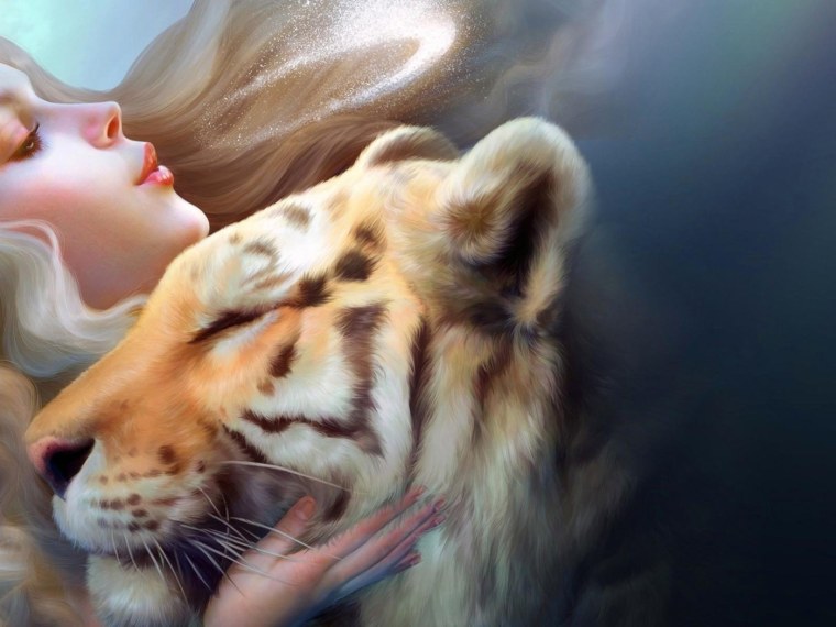 Девочка и Лев