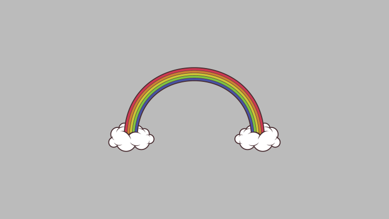 Эстетика Радужного цвета