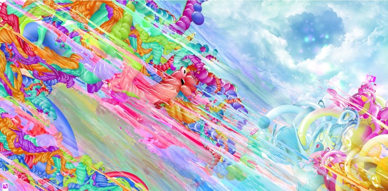 Радуга из космоса