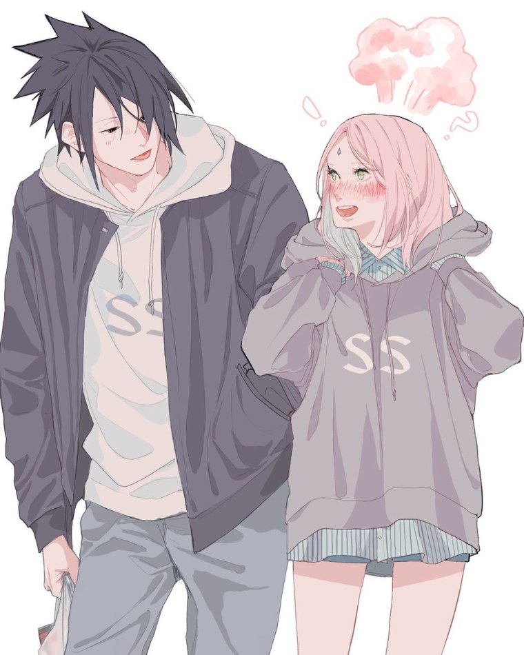 Перы аниме Наруто Саске