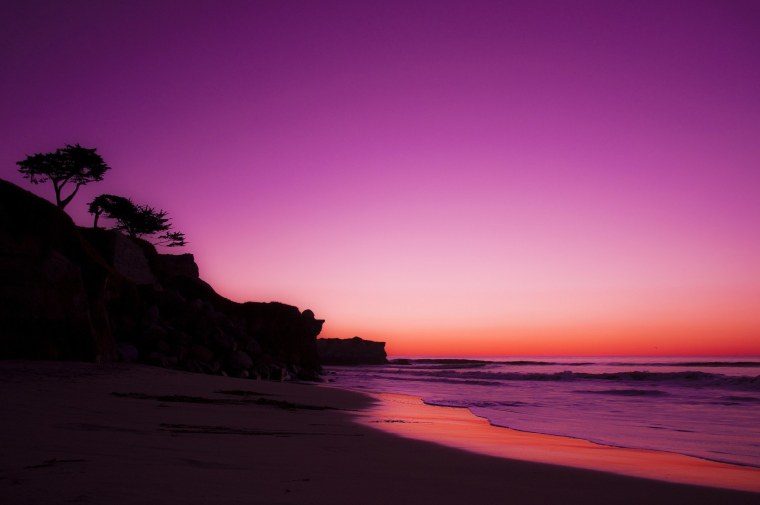 Розовое небо