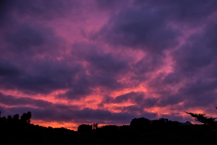 Розовый закат