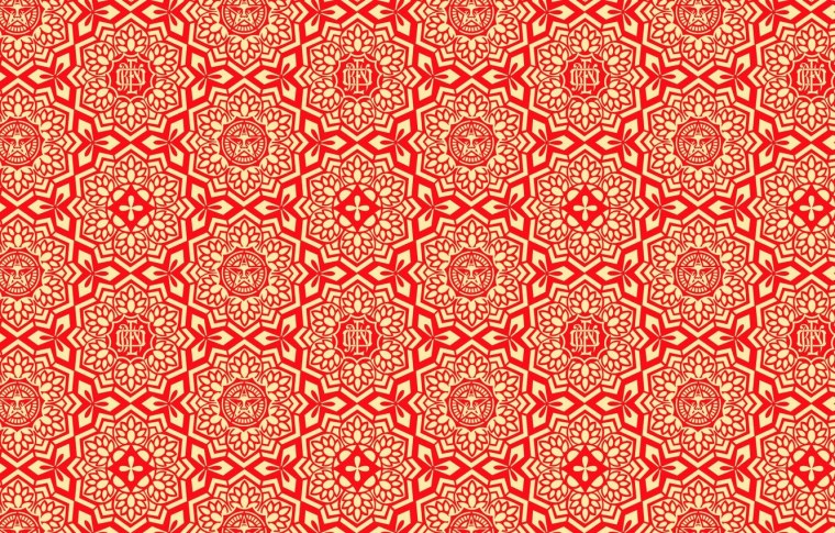 Ткань с золотым орнаментом