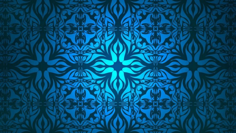 Красный орнамент