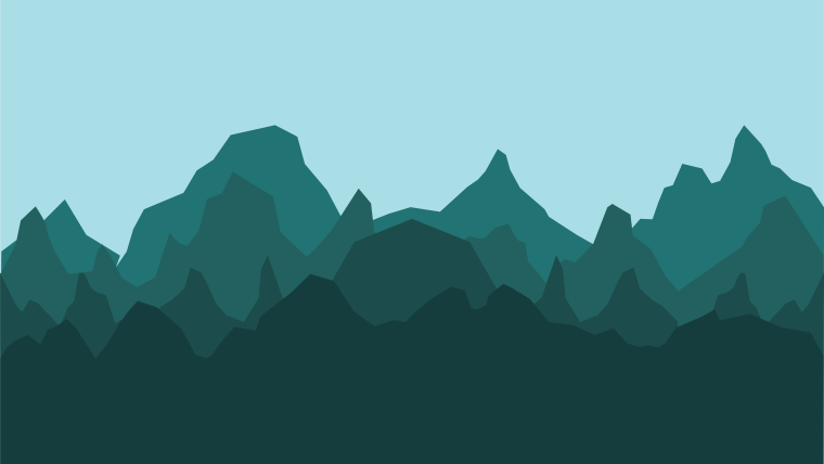 Горы арт Минимализм