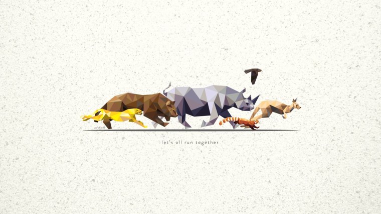 Минимализм животные