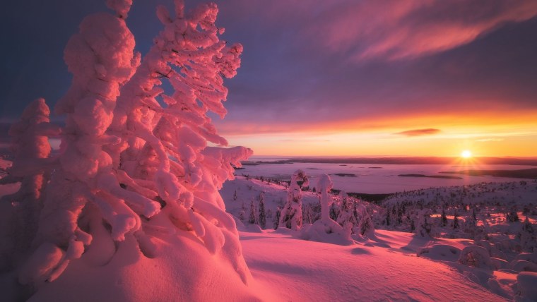 Заполярный Мурманская область природа