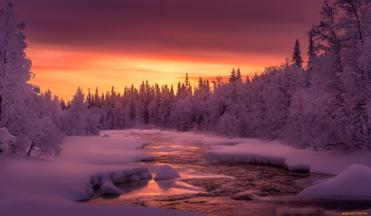 Зимний рассвет