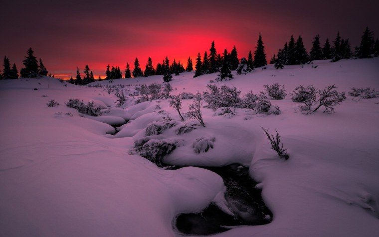 Зимний закат