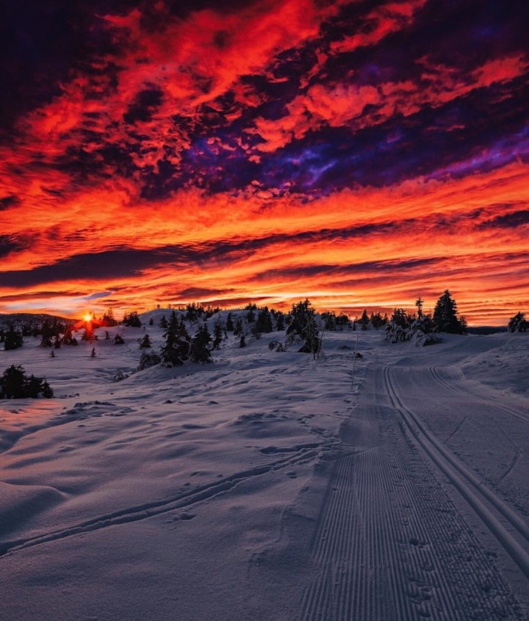 Зимний закат