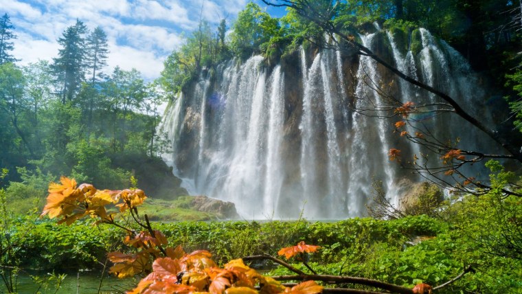 Фотообои водопад Erawan