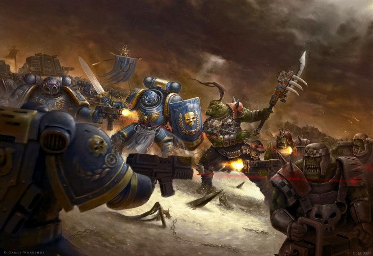 Warhammer 40000 космодесантник