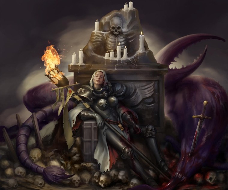 Warhammer 40k сестры битвы