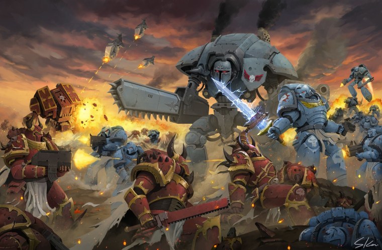 Вархаммер 40000 сражения