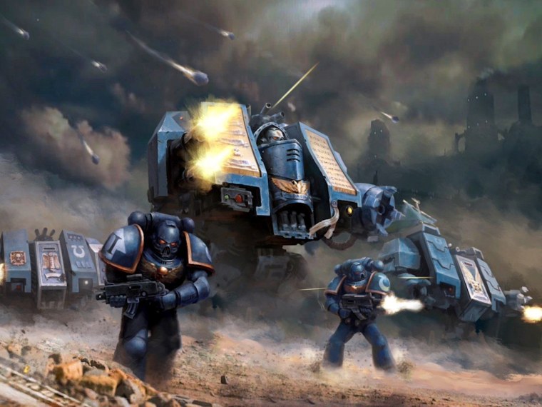 Warhammer 40000 Ангрон арт