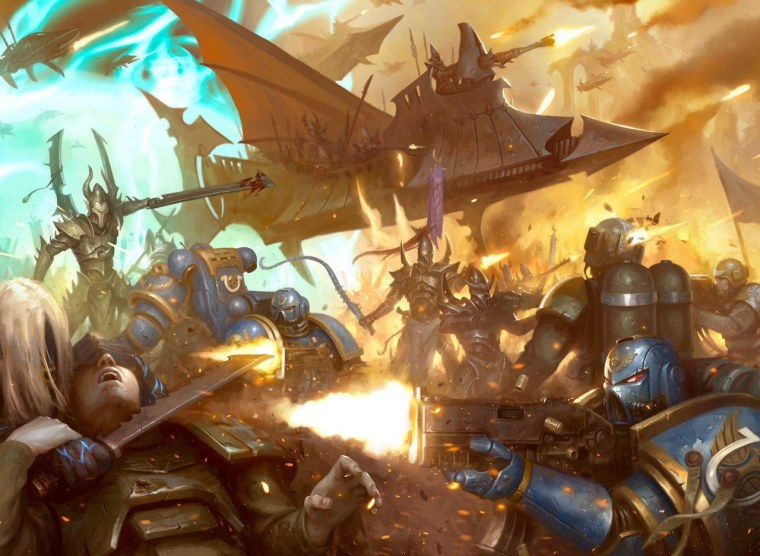 Вархаммер 40к Ультрамарины