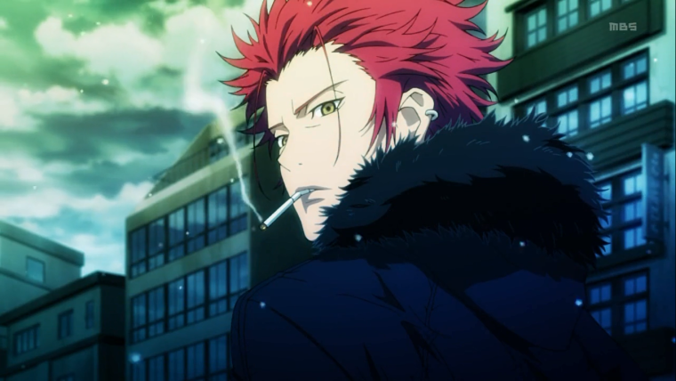 Микото Суо красный Король пламя