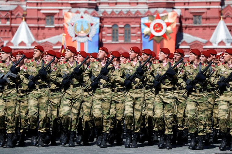 ОДОН парад Победы